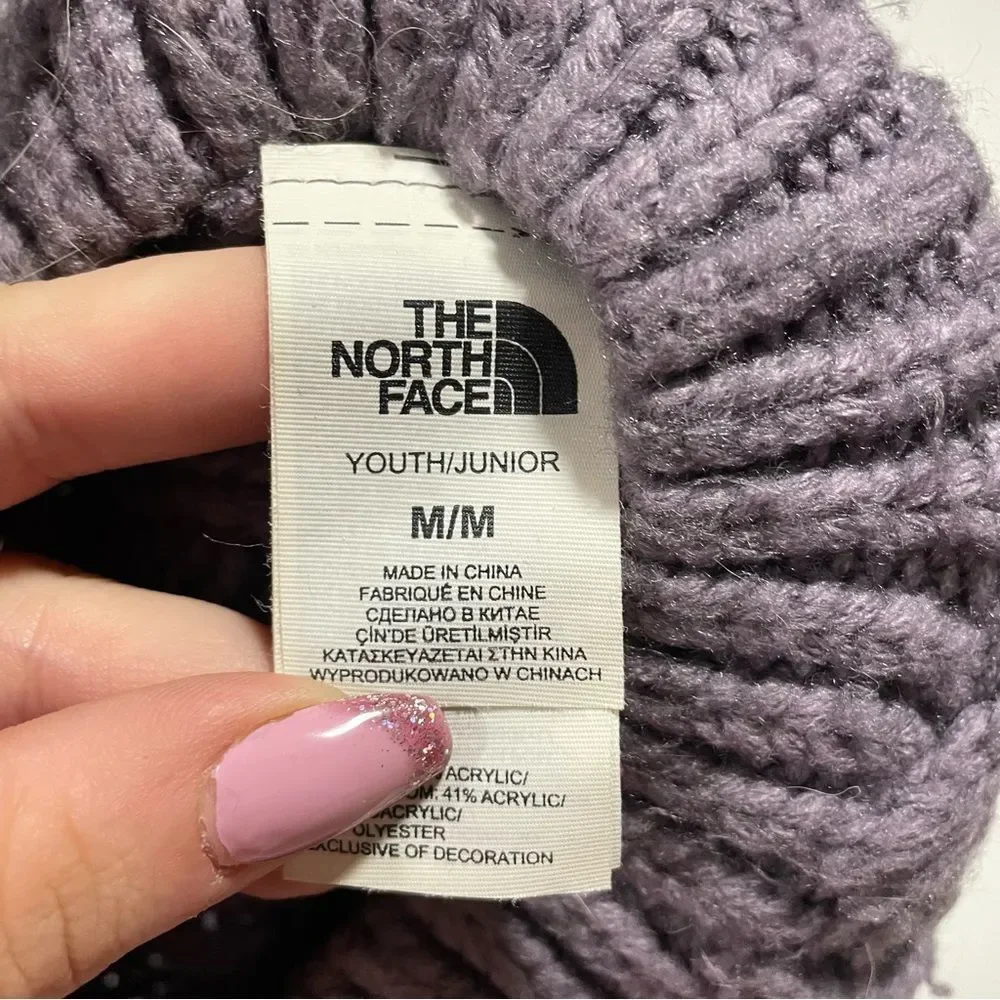 The North Face Taupe Knit Winter Hat
